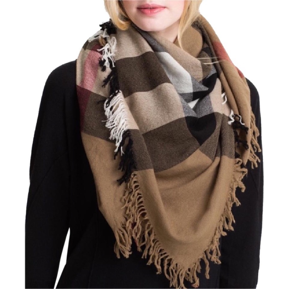 Burberry Merino Check Scarf